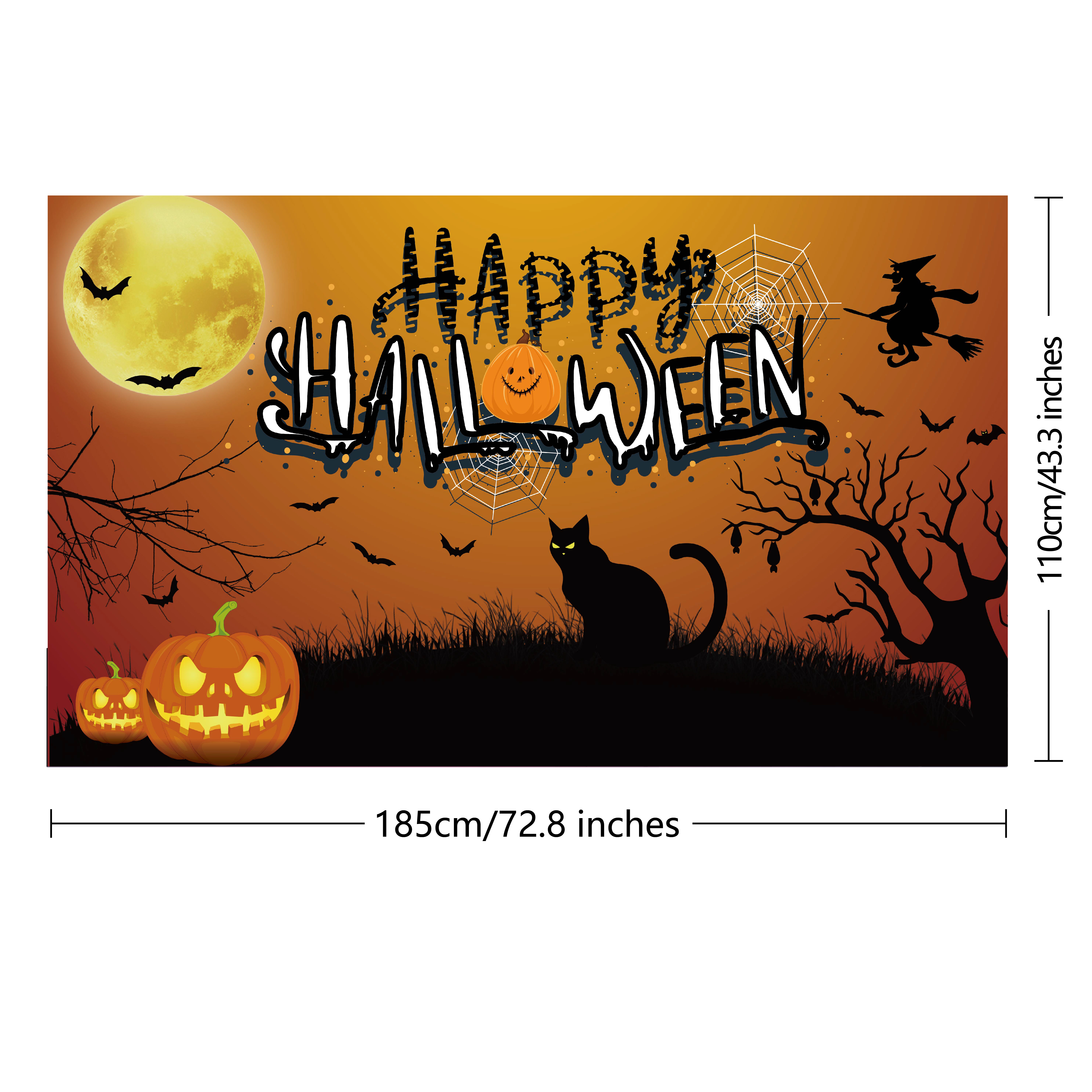 2021 новый дизайн хэллоуин фотография на заказ Hawlloween праздничные принадлежности баннер фон
