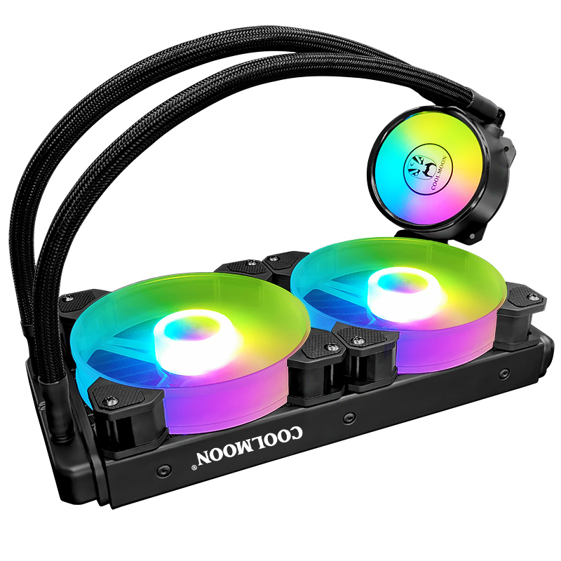 ICEMOON 240 RGB Integrated Water cooling radiator Efficient PWM 5V ARGB Quiet Liquid cooling CPU cooler