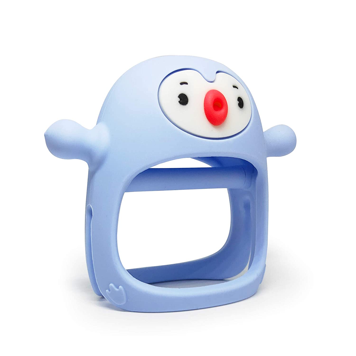 Пингвин Buddy никогда не ронять силиконовые детские игрушки для режущихся зубов для От 0 до 6 месяцев для младенцев