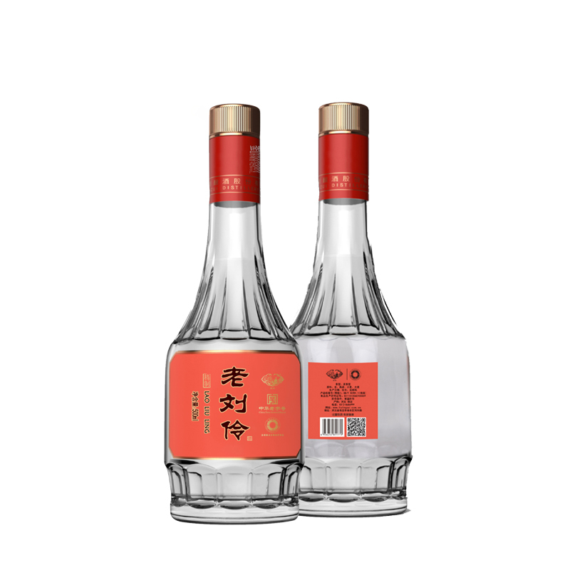 LIU LING ZUI Refined old Liu Ling Long Lasting The Wine Is Crystal Clear Chinese White Liquor