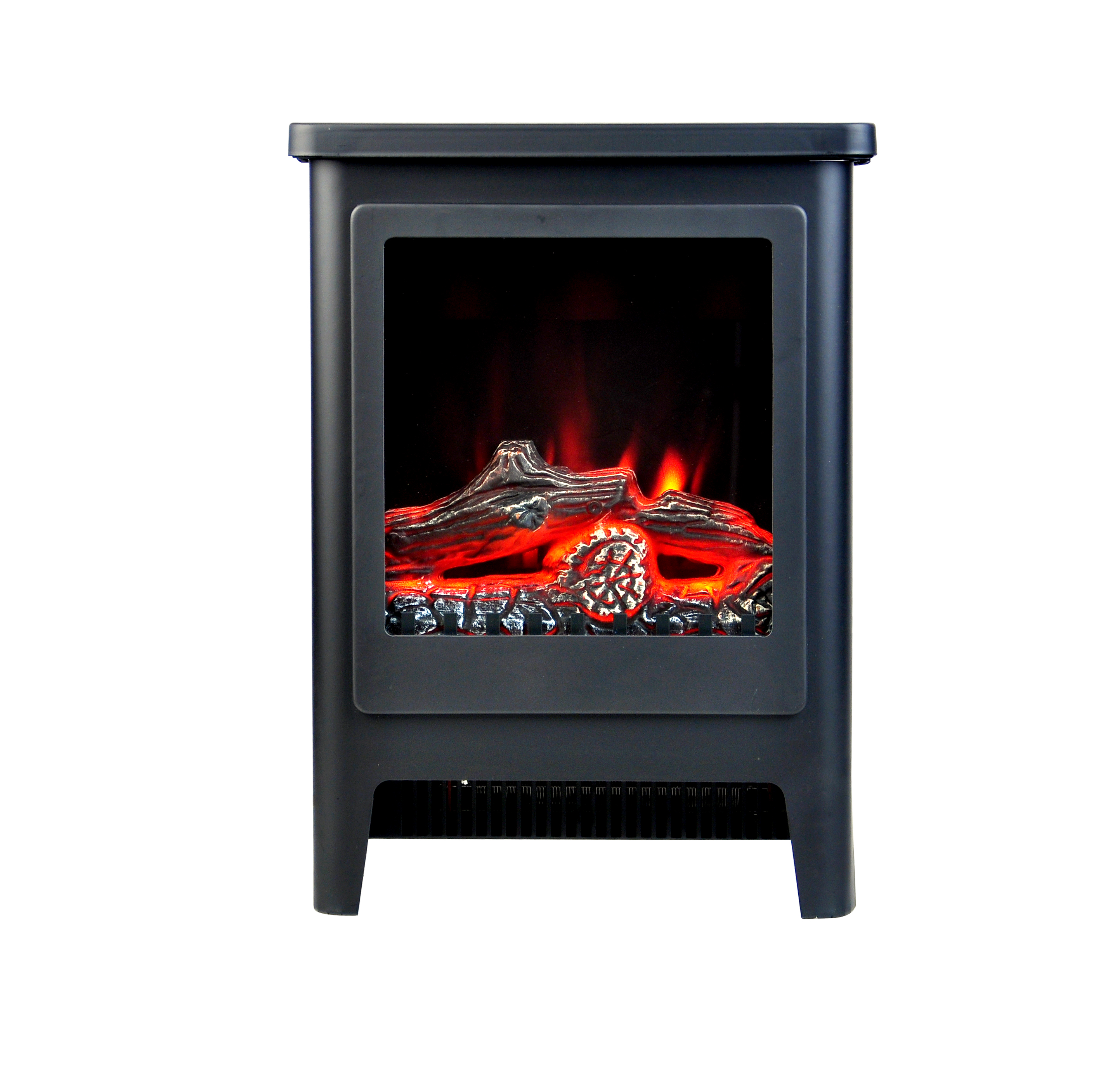 Factory Supply Attractive Price Traditional floor Free Standing Steel Electric Fireplace For Home