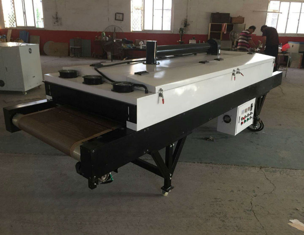 Tunnel dryers for screen printing,conveyor drying machine for t-shirt printing ,conveyor belt hot air drying oven