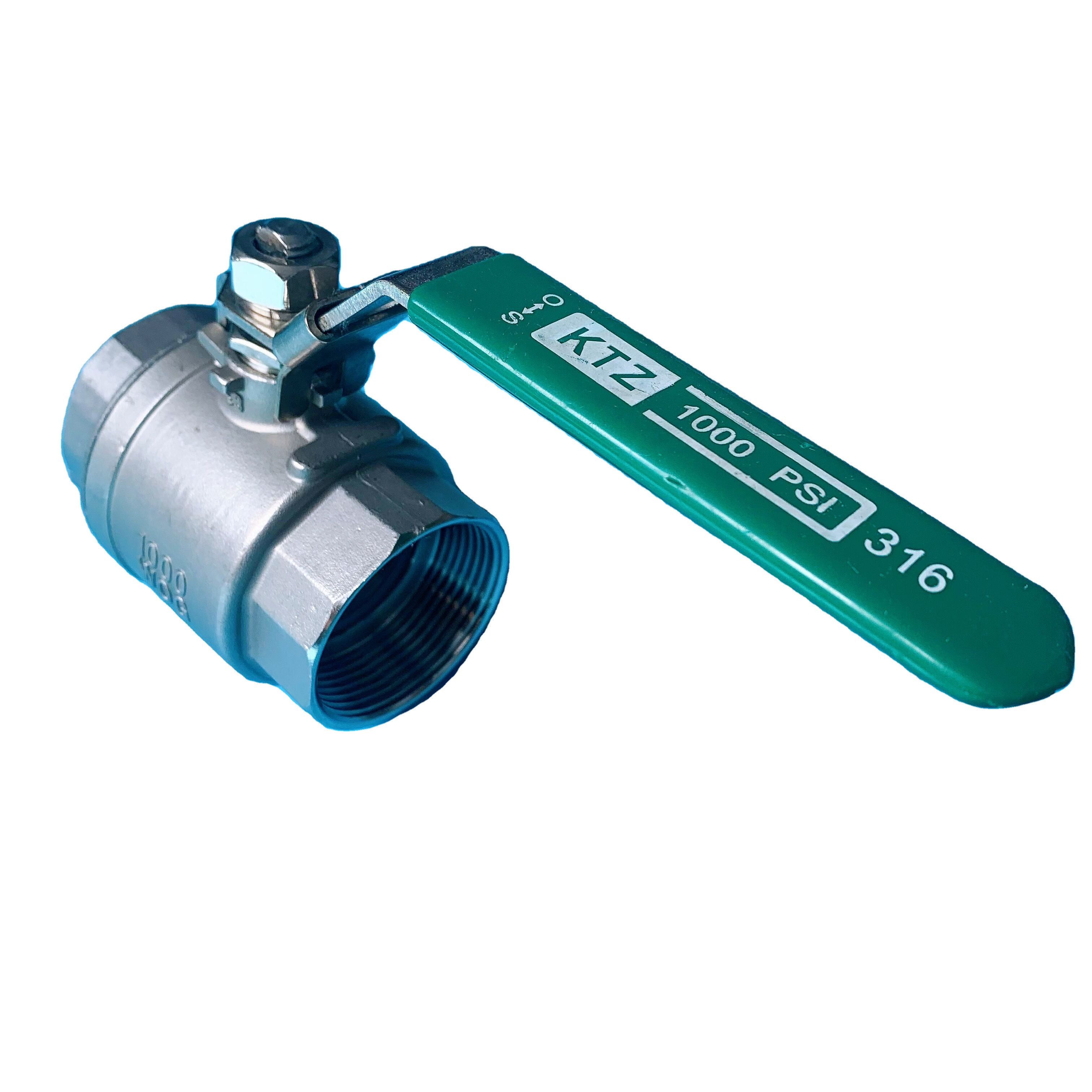 SS Manual Stainless Steel Female Screwed Threaded End Casting One Piece Ball Valve