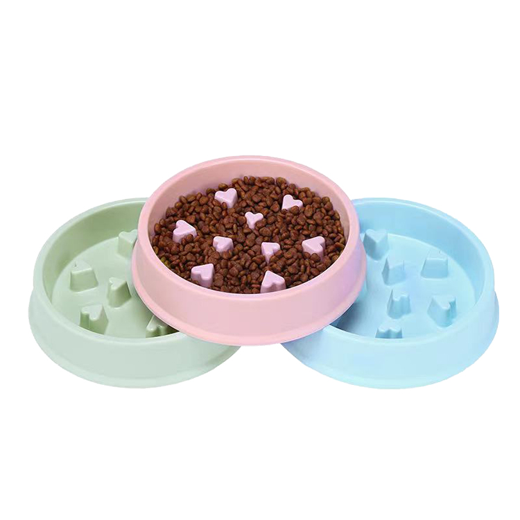 PeDuct Plastic Anti-Skid Pet Dog Bowl Slow Feeder,Pet Slow Feeder Slow Feeding Bowl Avoid Factory