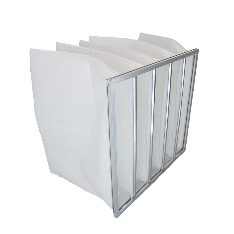 Wholesale High Quality Spray Booth Synthetic Fiber Pocket Air Filter F7 Dust Air Bag Filter