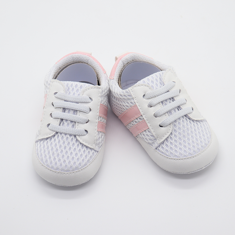 15 Years Manufacturer Bulk Wholesale High Quality Unisex Breathable Mesh Toddler Prewalker Baby Lace-up Casual Sports Shoes