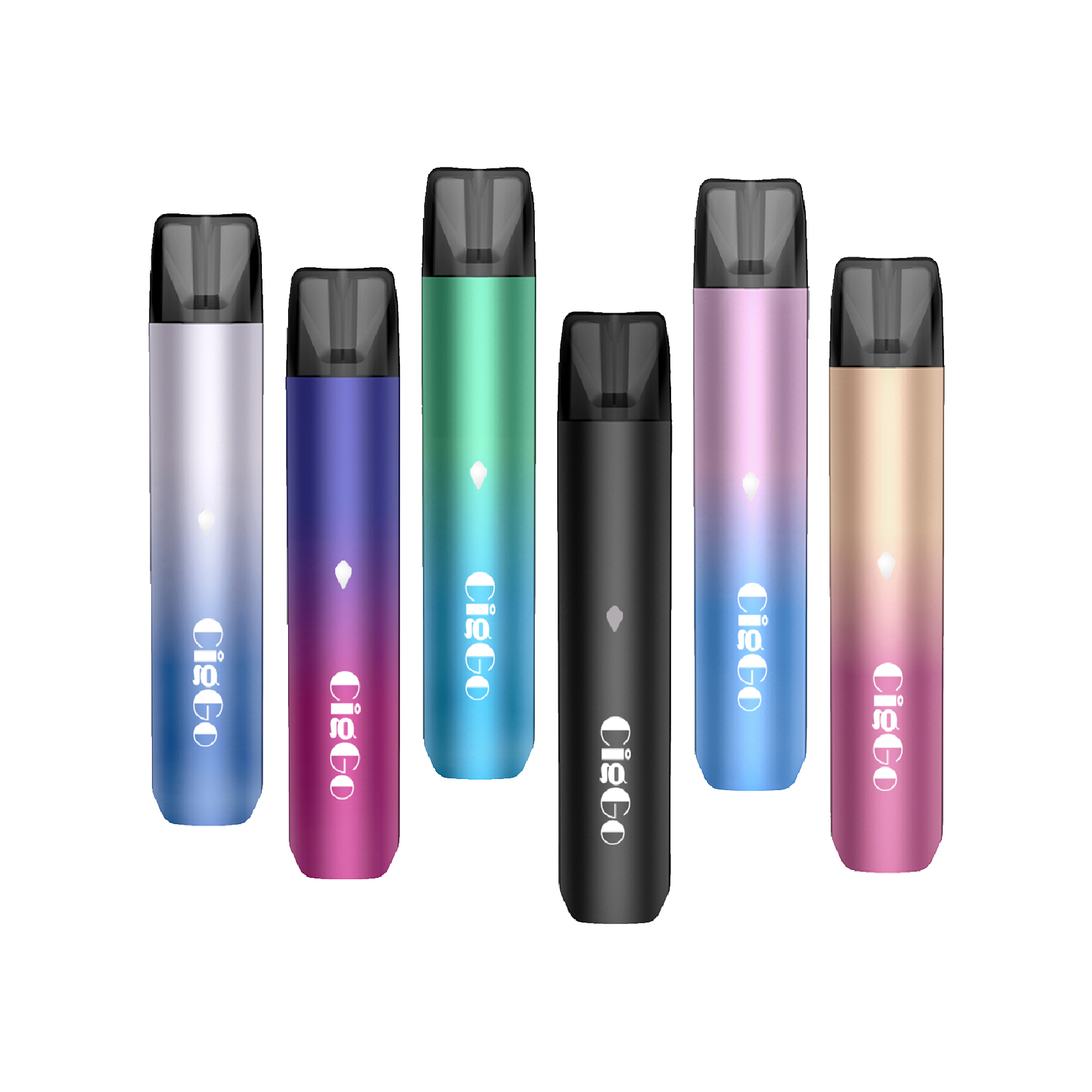 CigGo 2021 newest rechargeable vape pod vape pen 450Mah battery pod vaporizer