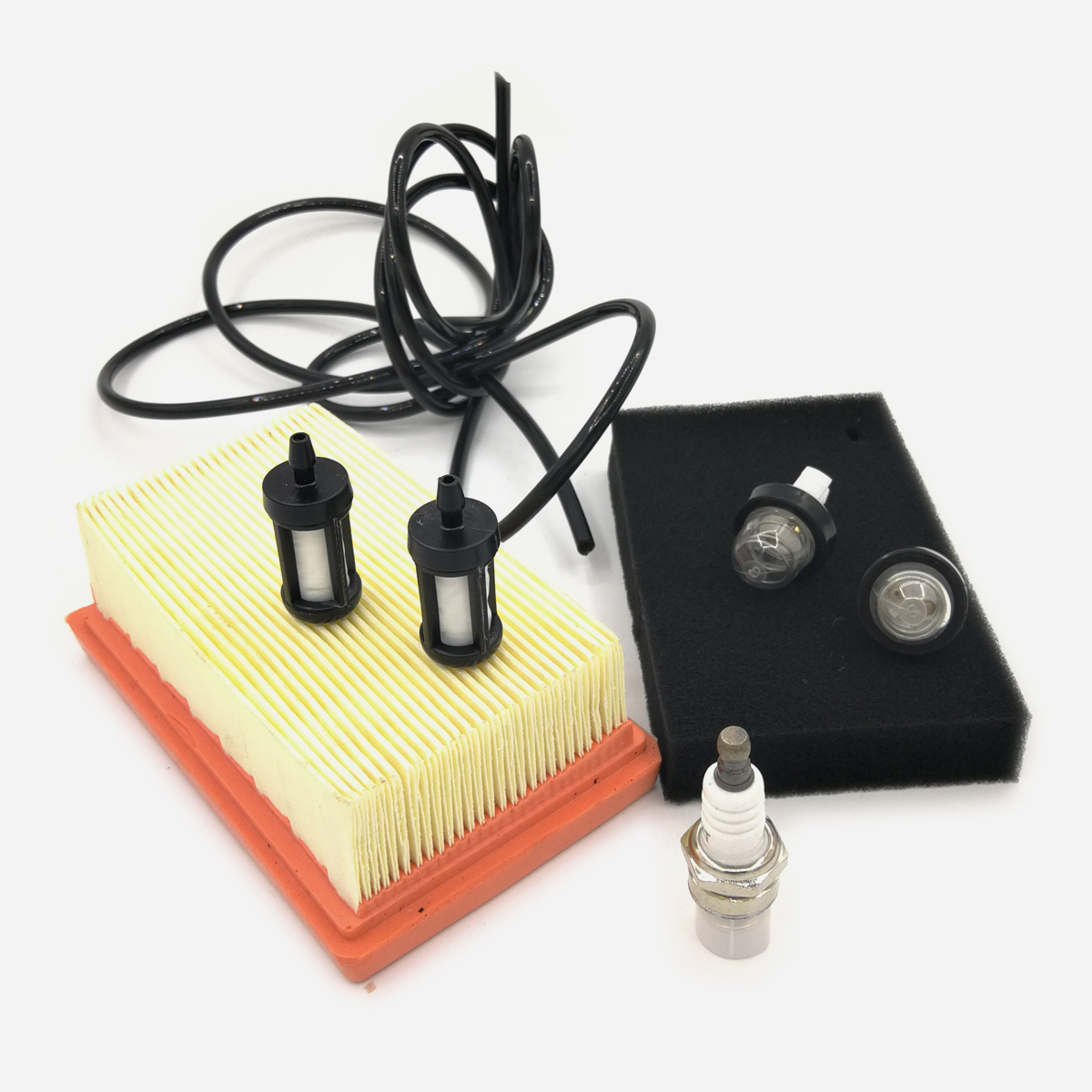 Air Filter Pre Filter Primer Bulb Fuel Line Fuel Filter for STIHL BR350 BR430 BR450 BR450C-EF SR430 SR450 Leaf Blower
