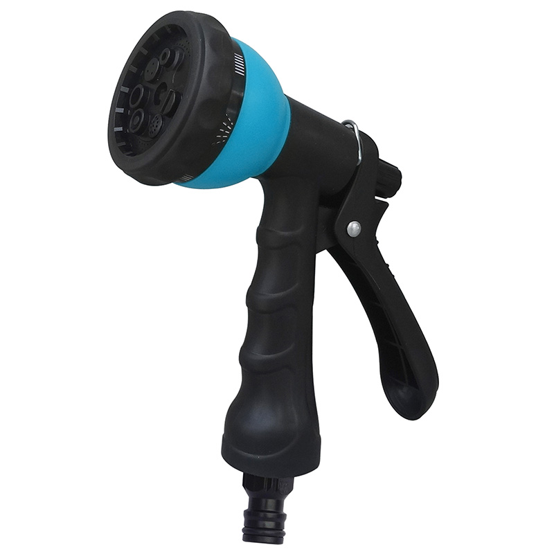 CYRUS 7- Patterns Water Gun Hose Nozzle Garden Car Wash Plastic Nozzle Garden Hose Spray Nozzle Gun