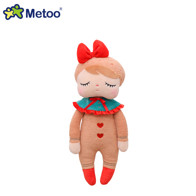 Новый дизайн 2021, кукла Metoo в модном рождественском стиле, высококачественные Мягкие плюшевые игрушки на Рождество в качестве подарка для детей