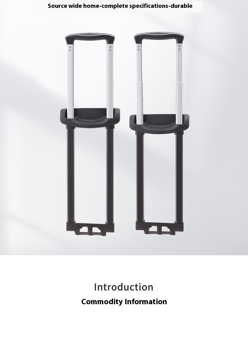 Wholesale Trolley Luggage Accessories Handle Suitcase Handle Telescopic Luggage Handle