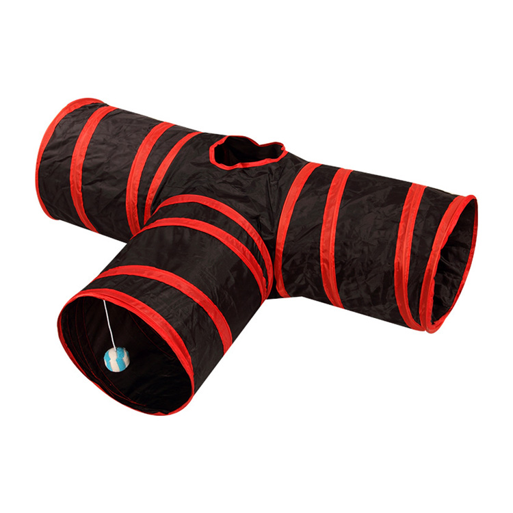 Wholesale Cat Tunnel Pet Interactive Play Interactivity Toy Funny With Funny Ball Play Indoor and outdoor