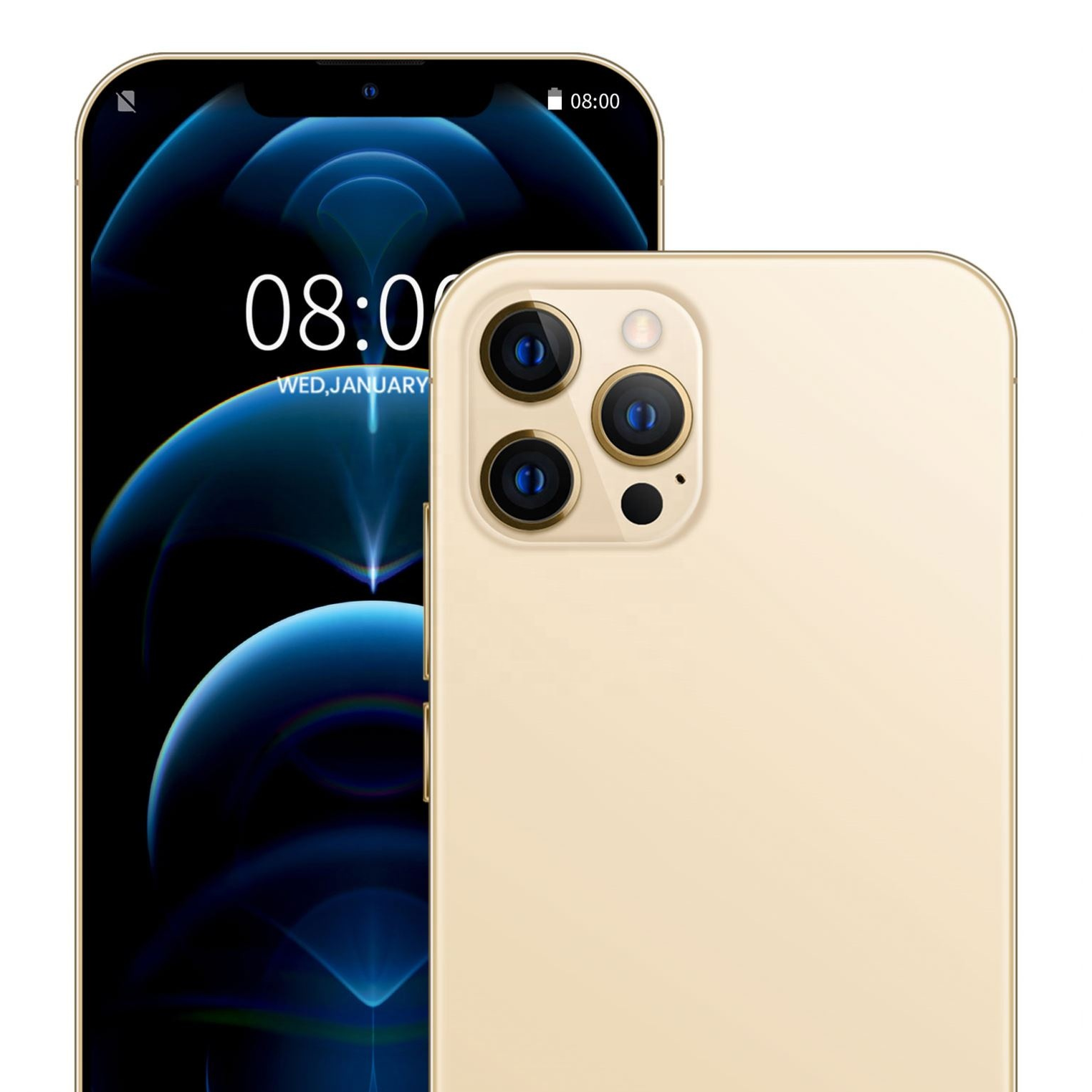 Прямая продажа с завода I12 Pro Max 4800 мАч разблокировка по лицу и отпечатку пальца смартфоны оптовая продажа низкая цена сенсорный экран 4G сотовый телефон