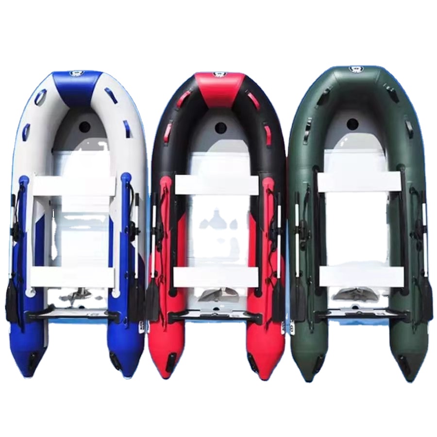 New design boat inflatable PVC fabric coated boat Inflatable Raft Fishing Tender Pontoon Boat