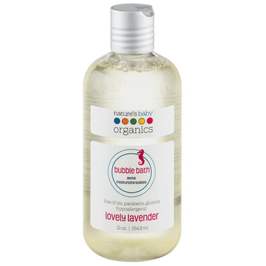 Natural Private Label Bubble Bath for Babies Made With The Highest Quality Botanicals, Organic Ingredients Lavender 12 oz.