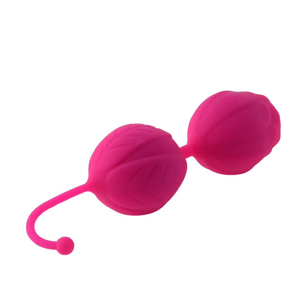 xese High Quality Sex Toys Medical Silicone Rose Kegel Balls for Tighten Vagina Exercise