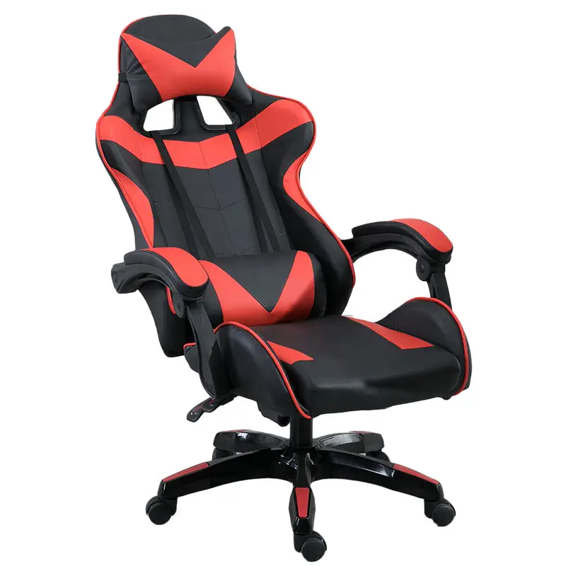 2021 cheap price office pink black PU leather ergonomic computer PC swivel chair silla gamer racing gaming chairs