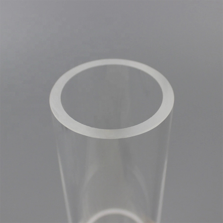 Factory direct price transparent quartz glass tube