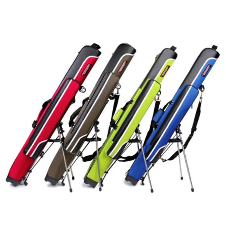 Peche Fishing Gear Package Long 1.25M 4Color Bracket Fish Bag Bracket Fishing Tackle Pole Bag