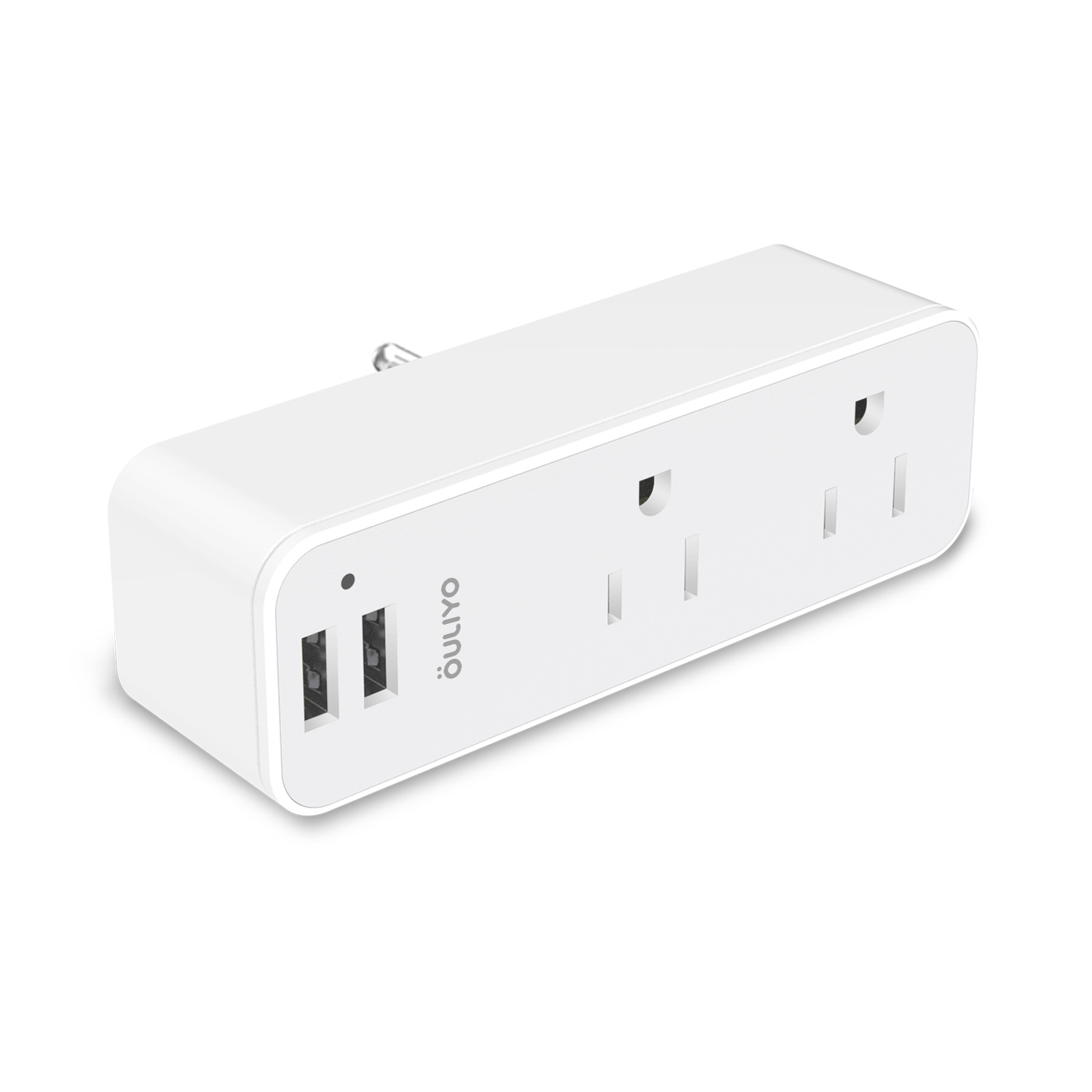 Удлинитель US с 2 розетками и 2 USB-портами без кабеля