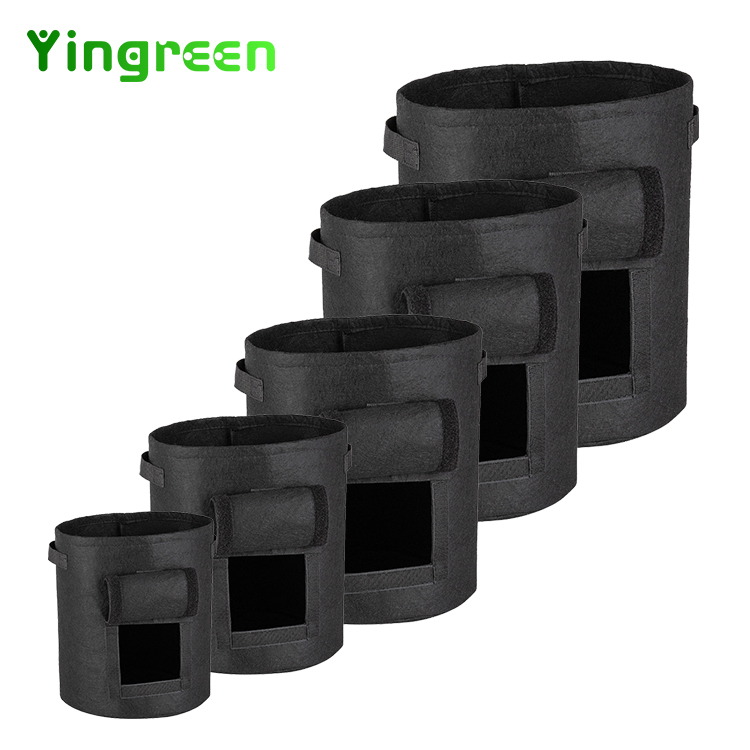 New Design Garden 5 7 10 Gallon Vegetable Mushroom Potato Plant Grow Bags Nursery Pots