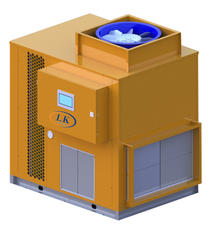 Тепловой насос для сушки фруктов и овощей, сушилка для яблок 7HP
