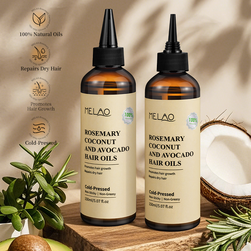 Rosemary Essential Hair Loss Oil Growth Oil Hair Strengthening Dandruff Itchy Deep Rosemary Coconut Avocado Hair Oil