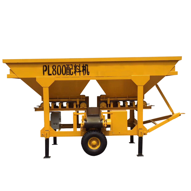 Подвижная бетонная машина PLD600 с шинами