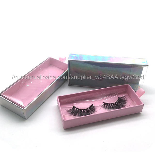 Wholesale Vendor Cruelty Free Private Label Natural Wispie Invisible Band 3D False Mink Eyelashes