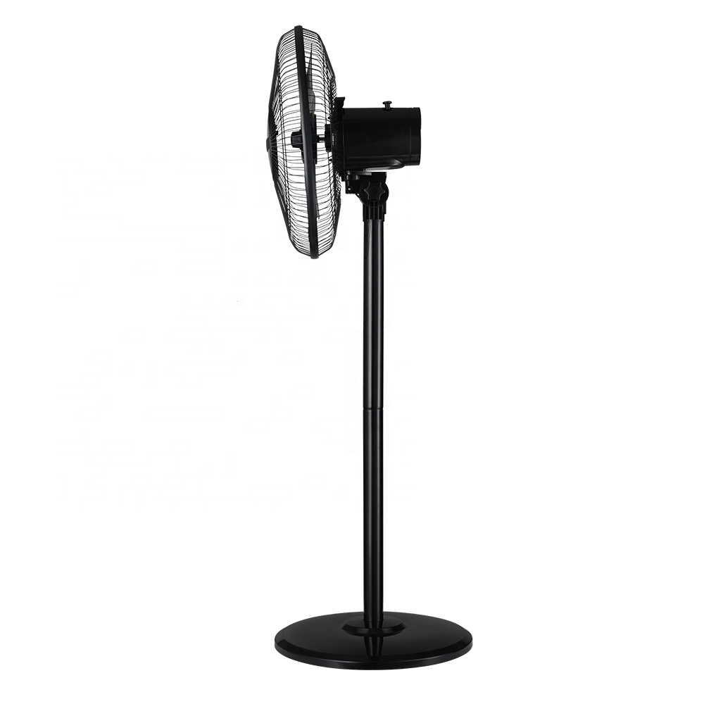 Best selling swing angle hand operated noiseless safety electric stand fan