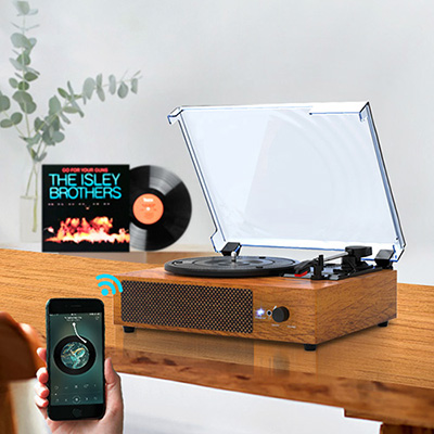 Reliable Reputation Turntable Vintage With USB FM/AM Radio SD Song Gramophone Record Player Vinyl Record Player