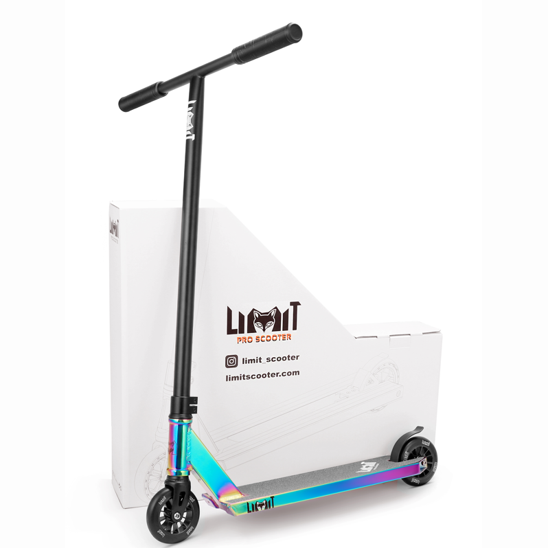 Хит продаж, трюковый скутер LMT69 Rainbow IHC Pro с нео-хромированной платформой для скутера 505 мм