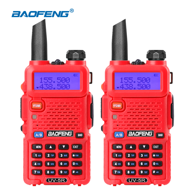 Лидер продаж Amazon, портативная рация Baofeng UV5R, УКВ 136-174 МГц, УВЧ 400-520 МГц, портативная рация, КВ трансивер