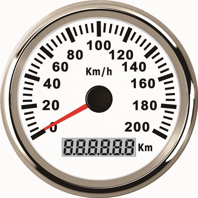 85 мм Игла водонепроницаемый GPS Спидометр 200 км для автомобиля мотоцикла корабль судно