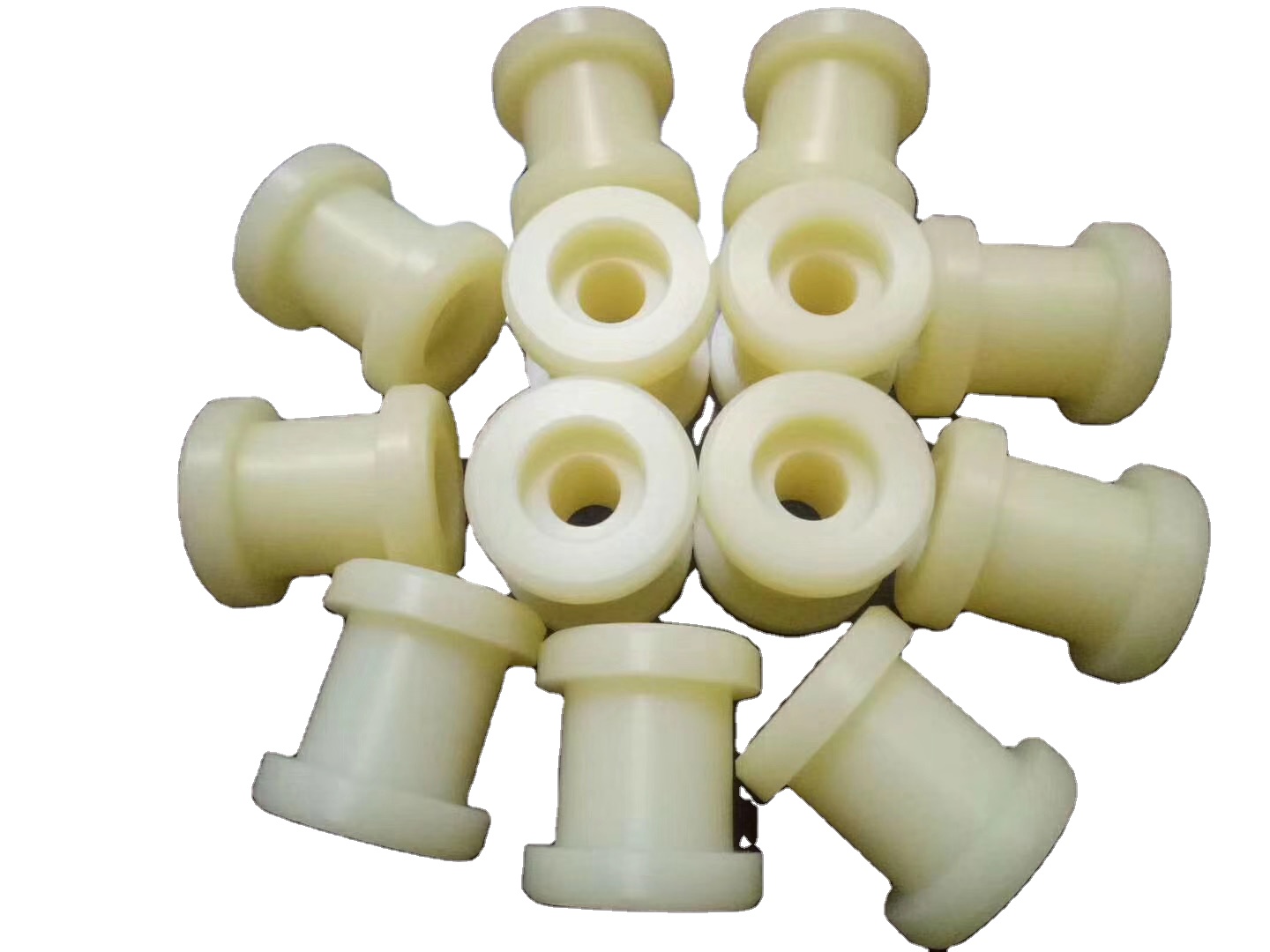cnc turning cnc machining Plastic flat belt pulleys nylon plastic pulley