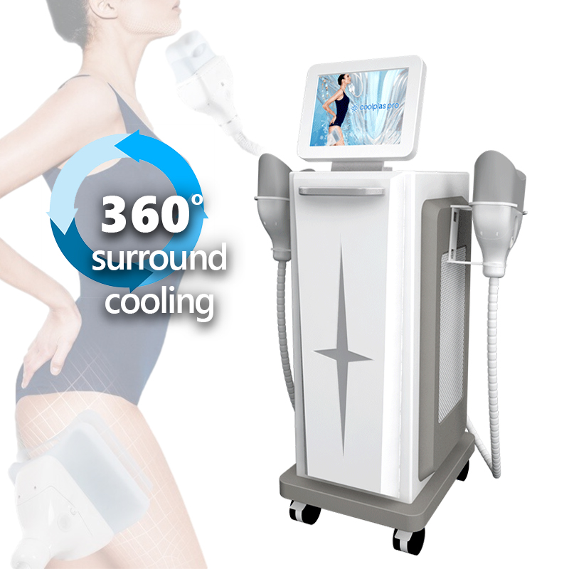 2021 sincoheren Newest coolplas pro 4 cryo handles double chin cryolipolysis 360 Cryo body sculpting slimming cryotherapy