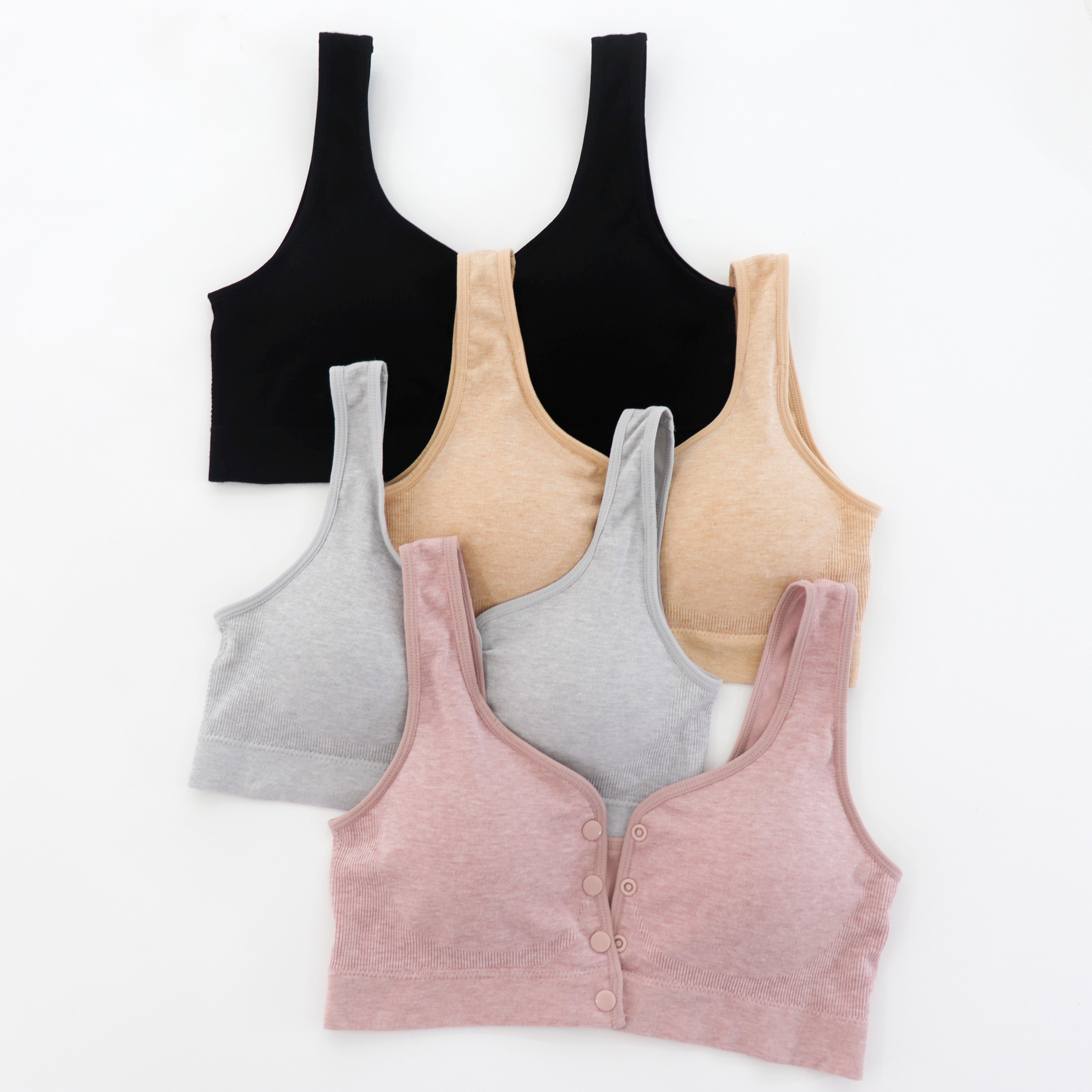 Cross sleep nursing bra seamless nursing bust lifter bra front closure breastfeeding maternity nursing lactating bra