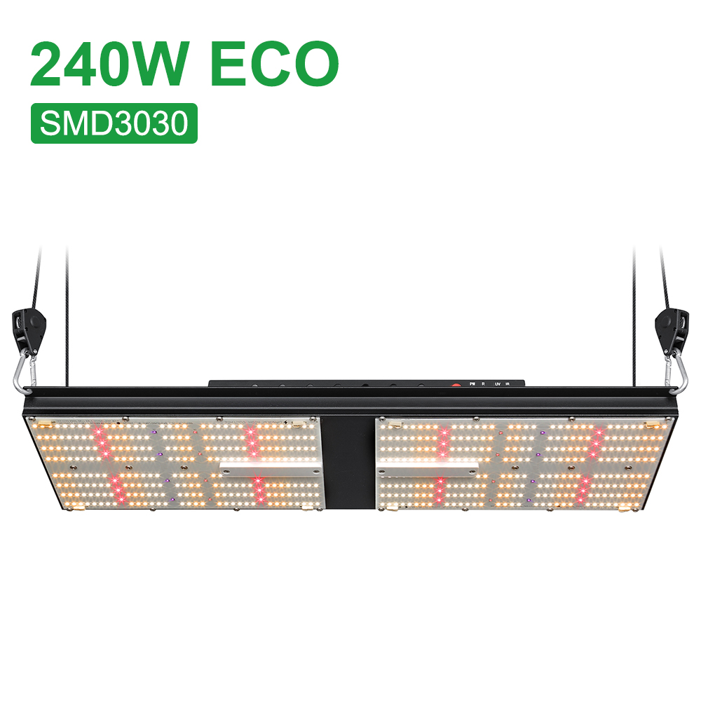 240W бизнес выбор водонепроницаемой ленты SMD 3030 3000K MIX 5000K IR красный Сеул 385nm УФ Led Lghts расти умный свет для сада Greenhous