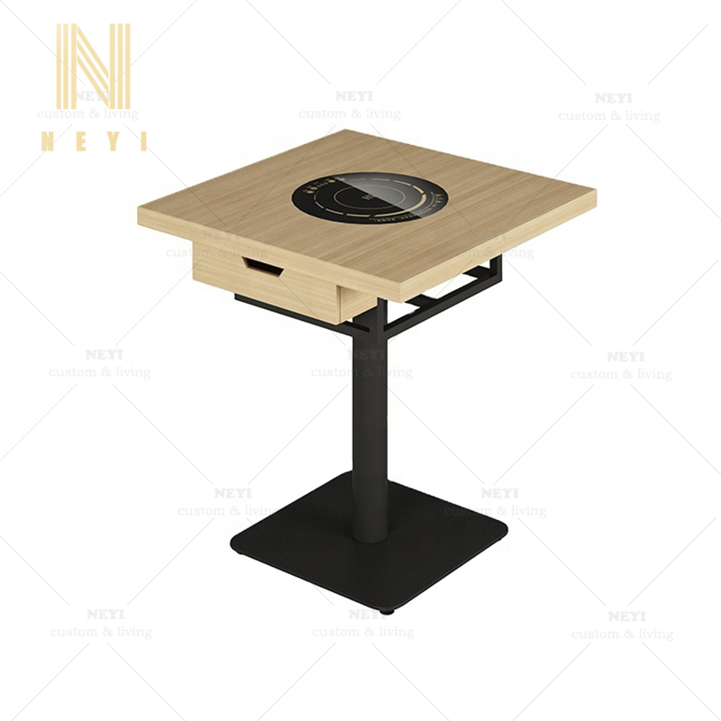 DT227 Factory price modern design high quality restaurant dining hotpot tables