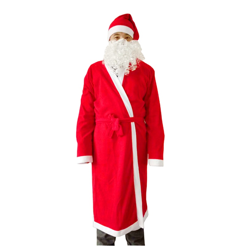 Santa Claus costume adult Christmas Costume 5-piece set