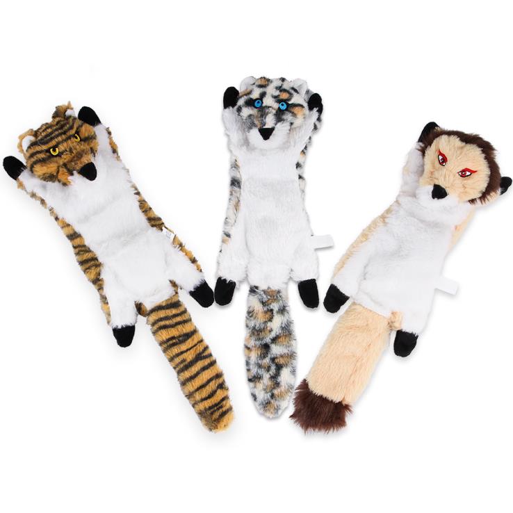 Wholesale custom soft cute dog plush chew toy interactive pet dog toys
