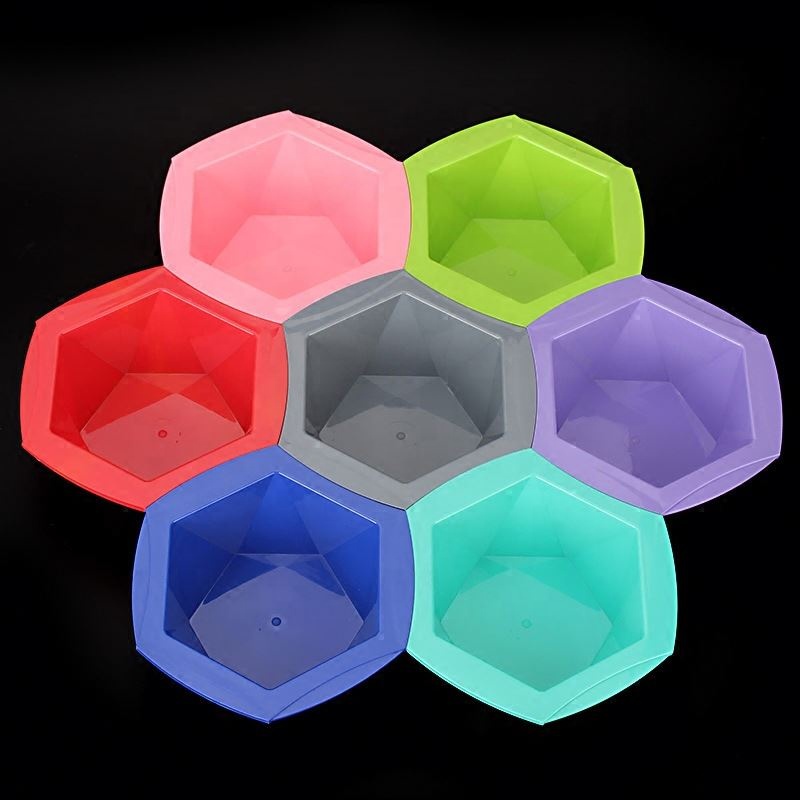 Hair dye dyeing bowl comb mixed salon professional colors Diy home barbershop