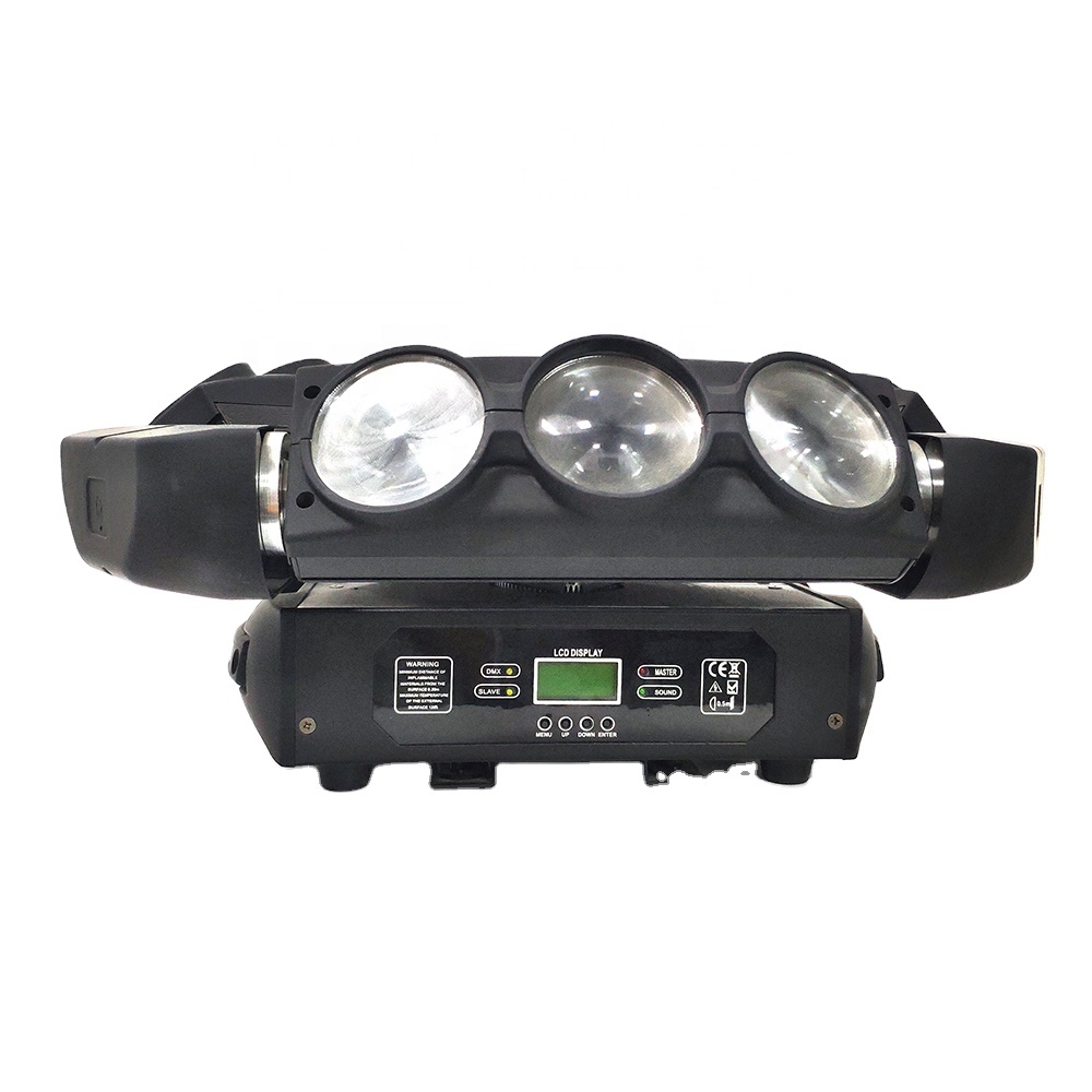 Dmx lights disco club led 9x10W 4-in-1 RGBW beam spider moving head led stage light