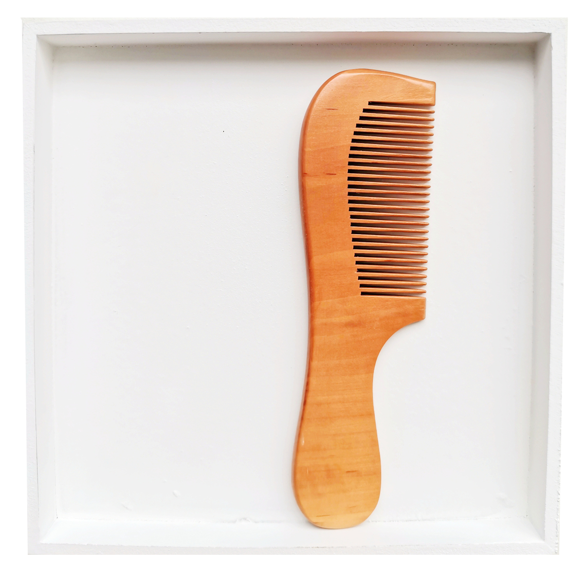 Customized independent printing packaging wholesale log color 100% biodegradable bamboo comb