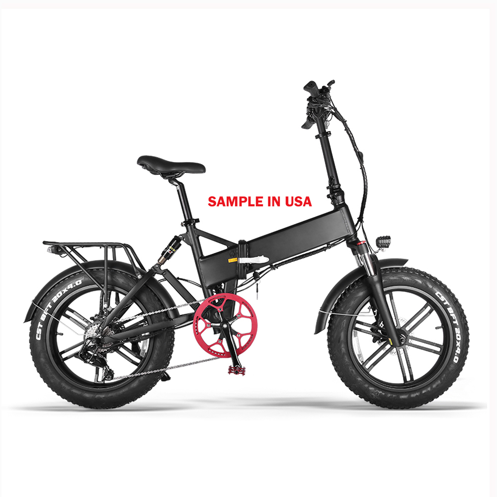 Akkubici OEM bafang задний мотор, фара для электровелосипеда в Складная 20 дюймов фэт Электрический полной подвеской интегрированный с толстыми покрышками складной электромобиль с