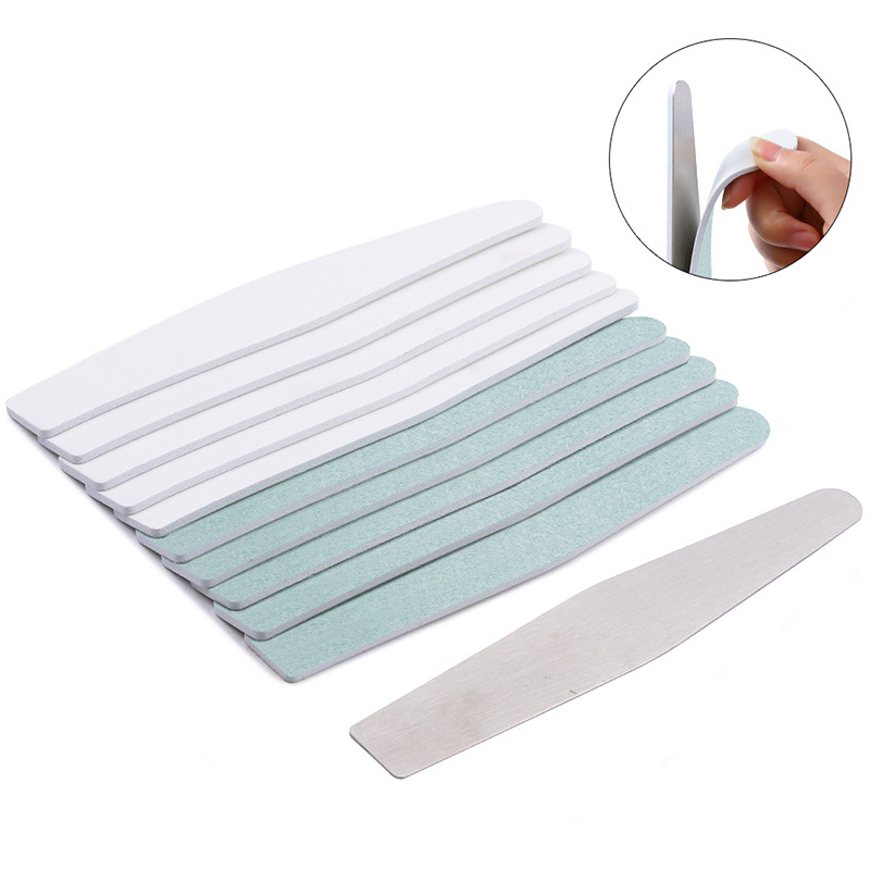 New hot-selling nail file polishing strip double-sided tape can change 10 nail polishing files