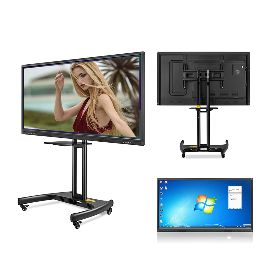 55 Inch All In One Pc Interactive Whiteboard Education Interactive Flat Panel For Teaching