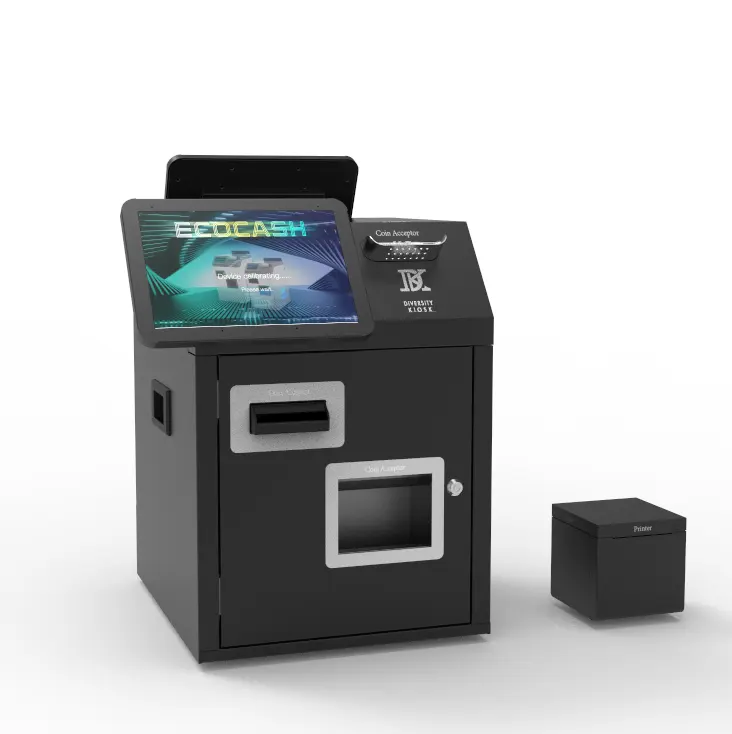 Cash Handling Machine Built-in Software Notes Coins Processing Device API connecting to Outer POS System Payment Machine