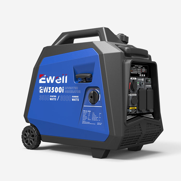 Ewell 3000 Вт бензиновый генератор СНГ двойной топливный Цифровой инвертор Портативный Бензиновый Бесшумный Генератор