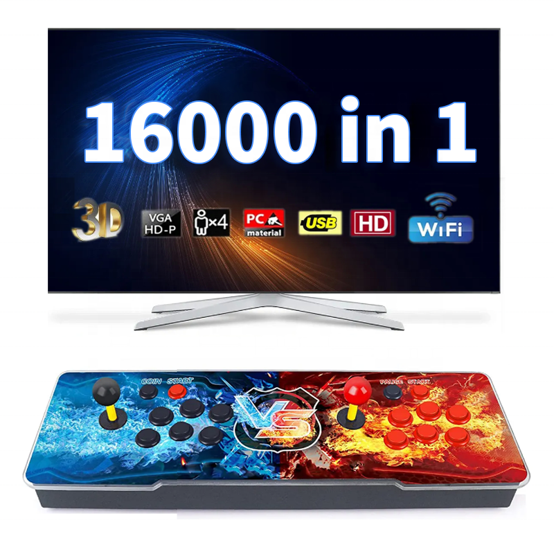 2022 новый дизайн pandora 3d box HD 6688 в 1 Ретро аркадная игровая видеоигра pandora consol